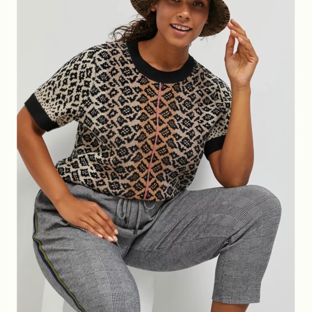 Anthropologie Ellinor Knit Top